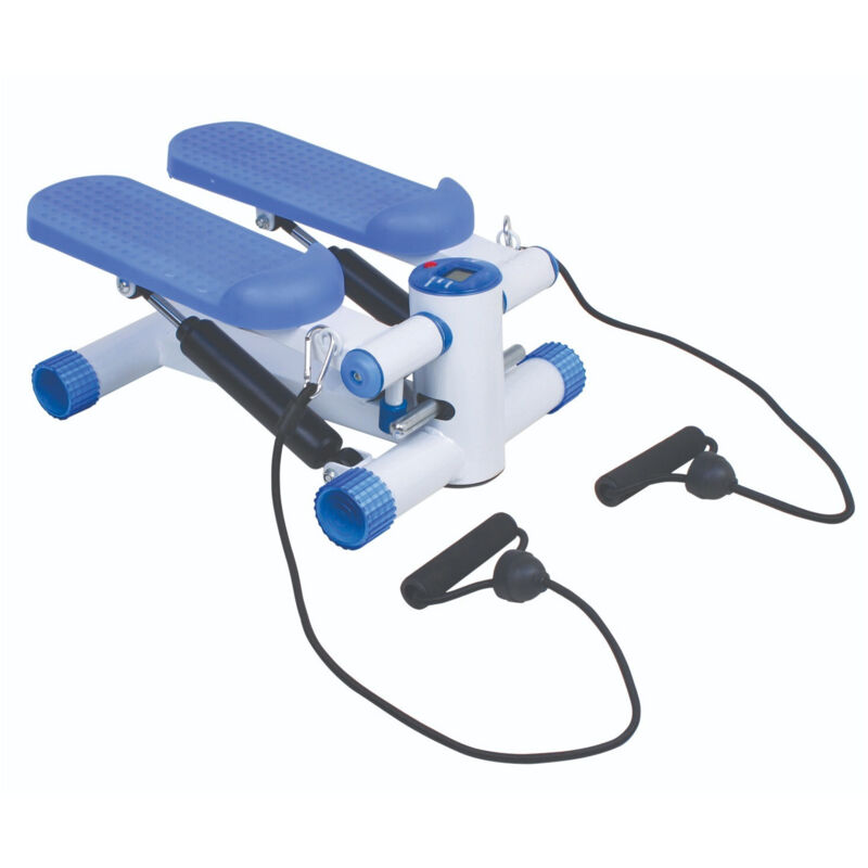 Mini-Stepper compact avec écran LED et cordes d'entraînement