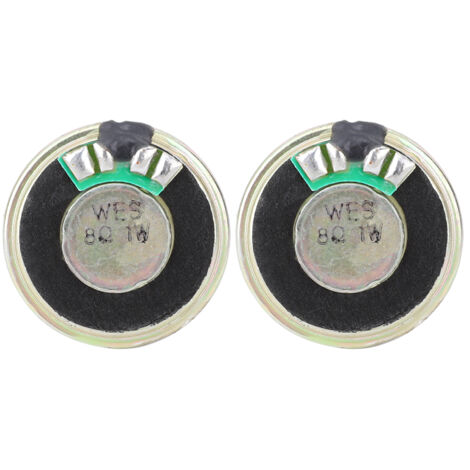 Mini-Stereo-Lautsprecher 8 Ω 1 W – 2er-Pack – Durchmesser 28 mm