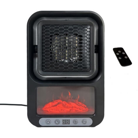 Mini Stufetta Ventola Riscaldatore Termoventilatore Riscaldamento Rapido 800W