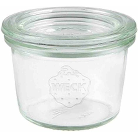 WECK Mini-Sturzglas 12er-Karton 80 ml ohne Ringe und Klammern