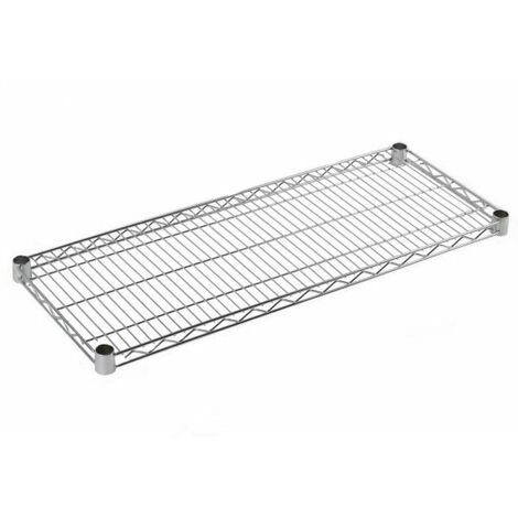 Mini system scaffale metallico ripiano leggero cm 35 x 60  cucina bagno garage cabina armadio