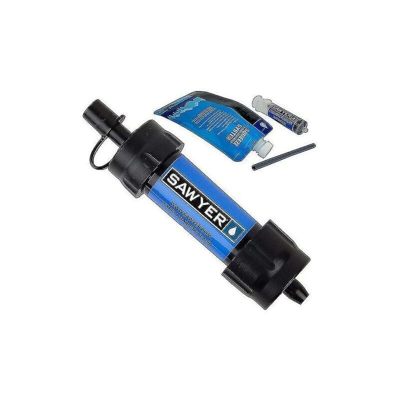 Mini système de Filtration d'eau Portable purificateur d'eau de survie paille