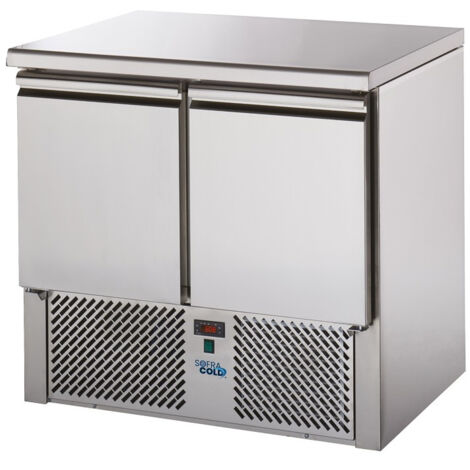 Mini-Table Réfrigérée Positive 2 Portes - 210 L - Sofraca