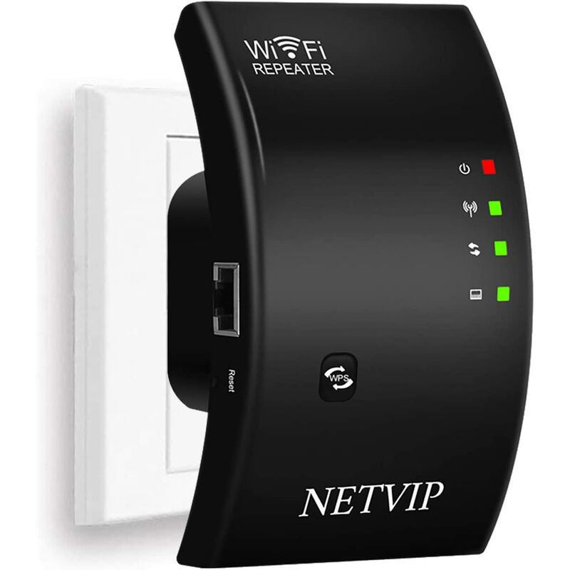300Mbps WiFi Repeaters WiFi Range Extenders,Wireless Repeater Range Extender(Ethernet Port Wireless Repeater/Router/AP Mode, Plug and Play,WPS)
