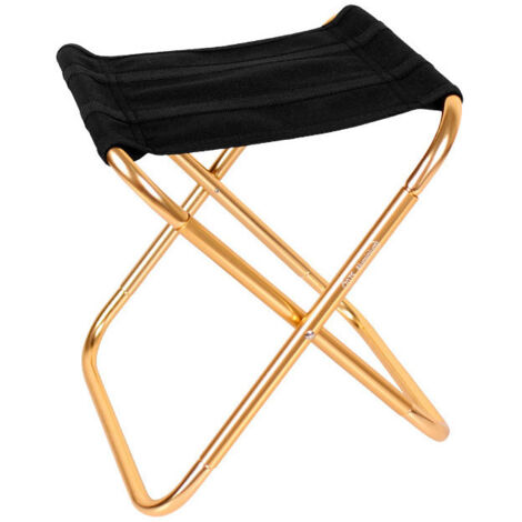Mini Tabouret Chaise de Camping Siège Assise Pliant Portable Pliable Ultra Léger Chaise, Hiking, BBQ, Jardin Pique-Nique Plage