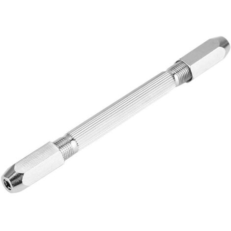 Mini taladro de mano con mandril de doble extremo (0-3 mm) - Herramienta para reparación de relojes
