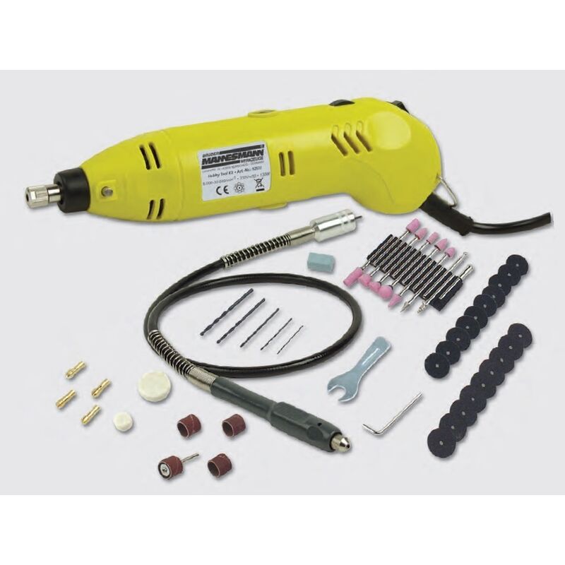 

Mini taladro hasta 30000 r.p.m 130 w MANNESMANN 92571