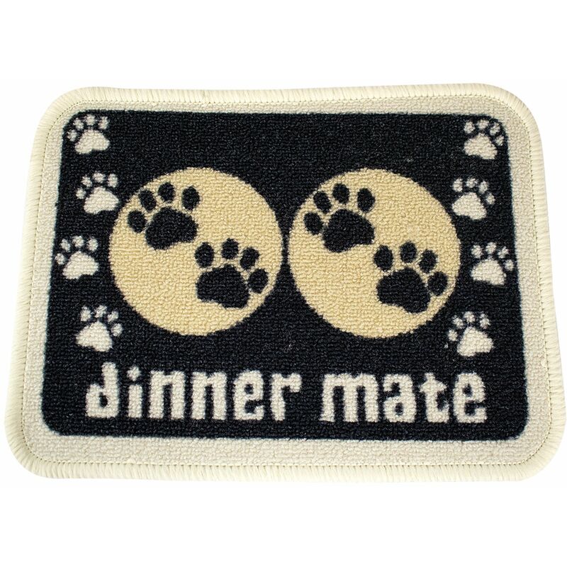Mini Tapis De Repas Noir Dinner Mate