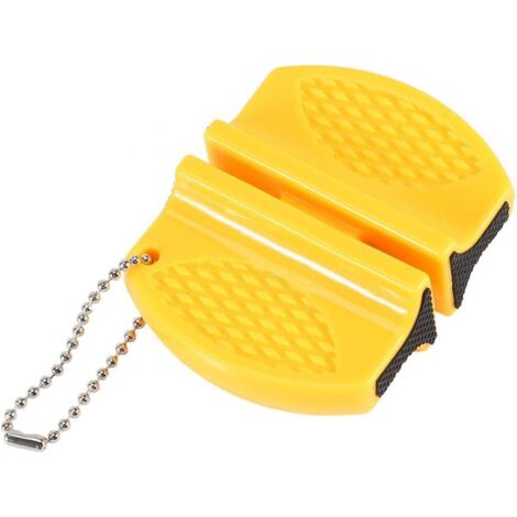 Mini-Taschenmesserschärfer mit rutschfester Oberfläche zum Schärfen von Küchenmessern – ein kompaktes und praktisches Werkzeug