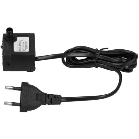Mini-Tauchpumpe mit Trockenlaufschutz für Aquarien, geräuscharmer Wasserfilter, 3 W, 80 GPH, EU-Stecker, AC 220–240 V