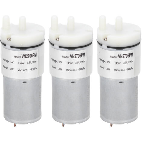 Mini-Tauchpumpen-Set – 3-teilig, 6 V Gleichstrom, ideal für Aquarien und Springbrunnen