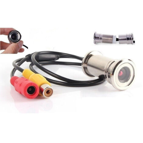 Mini Telecamera Colori Spioncino Occhiello Occhio Magico Rca Visione 92°