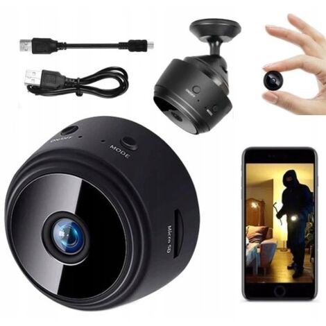 MINI TELECAMERA SPIA FULL HD RILEVAMENTO IR WIFI