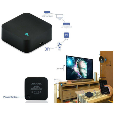 Mini Télécommande Ir Wifi Smart Tv Climatiseurs Alexa Google Assist S06