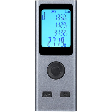 Mini télémètre intelligent, télémètre numérique intelligent 30 m, télémètre portatif rechargeable par USB