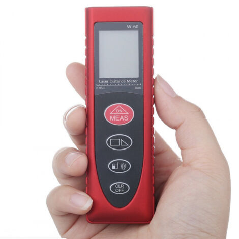 Mini télémètre laser portatif 40 m, 60 m, 80 m, instrument de mesure laser, règle électronique, mesure de distance de haute précision.