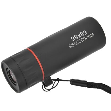 Mini Télescope Monoculaire 99x99 Zoom Vision Nocturne Basse Lumière pour Randonnée Voyage