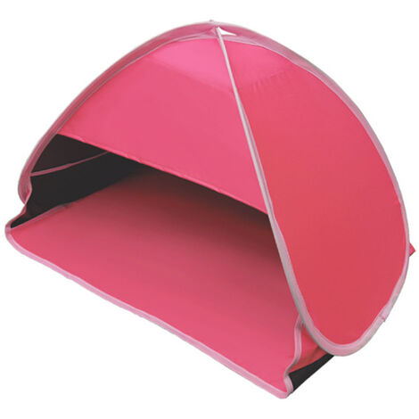 Mini Tente Plage Soleil Abri Petite Tente Pop Up Portable Pare-Soleil Auvent avec Support de Téléphone pour Tente de Plage