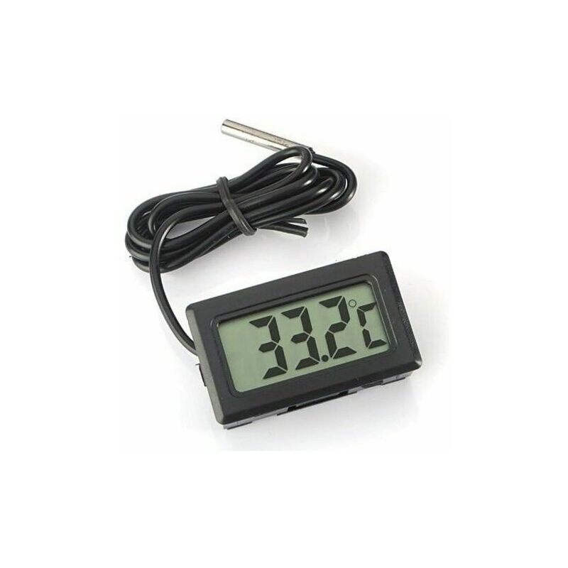 Termometro digitale LCD con sonda esterna