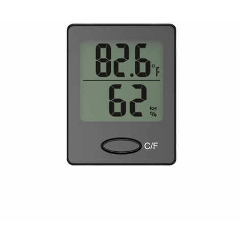 Mini termómetro higrómetro digital para interiores de alta precisión, monitor portátil de humedad y temperatura, indicador de nivel de comodidad termohigrómetro para la cocina de la oficina en el hoga