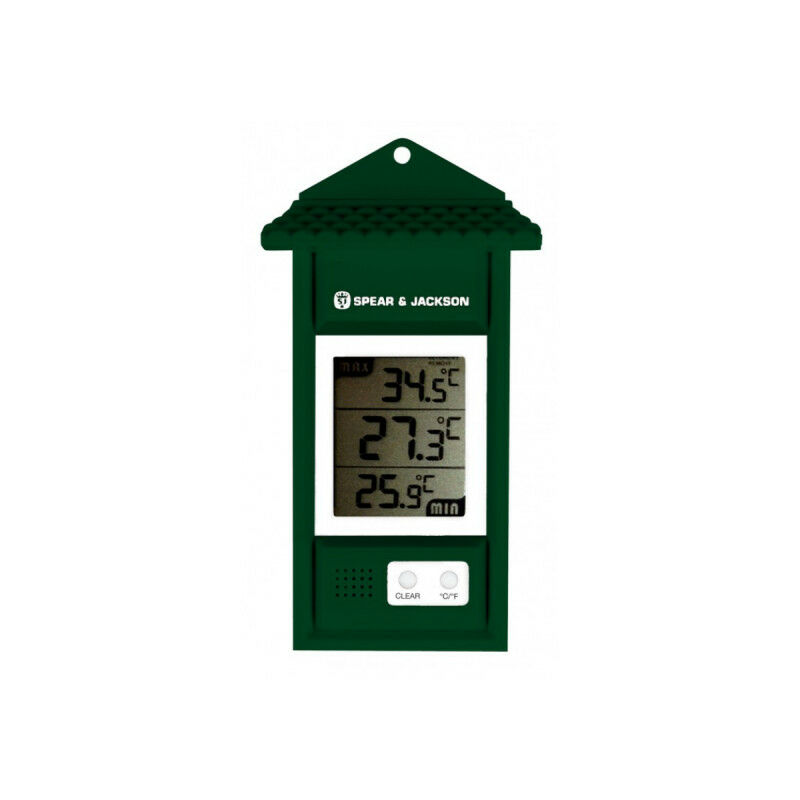Image of Spear&jackson - 53106 Termometro mini maxi Digital Verde