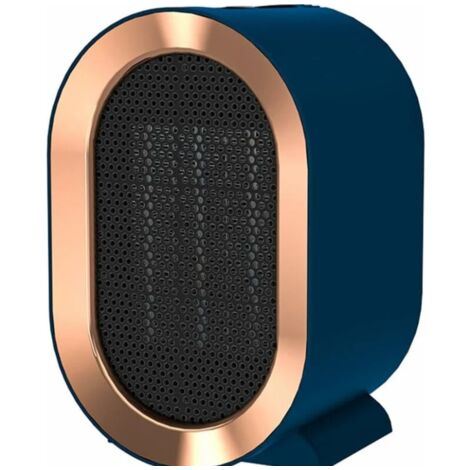 SERBIA Mini termoventilatore da bagno, termoventilatore portatile, termoventilatore in ceramica, termoventilatore elettrico silenzioso, termoventilatori elettrici mobili per casa e piccoli uffici, 1200 W