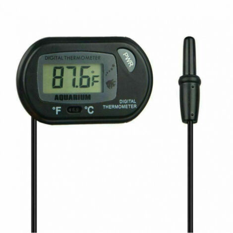 Mini thermomètre à ventouse pour aquarium ST-3, sonde électronique pour aquarium, indicateur de température - 50-70 degrés, affichage numérique, sonde étanche