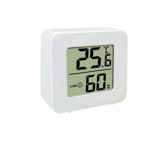 Mini Thermomètre Hygromètre Intérieur Numérique LCD Capteur Température Humidité Maison