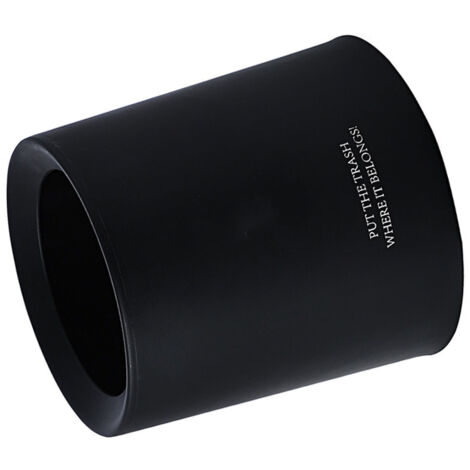 Mini-Tischabfalleimer in Tierform, kompakter, tragbarer Abfalleimer 1,5 l, schwarz, für Büro, Arbeitszimmer, Tisch