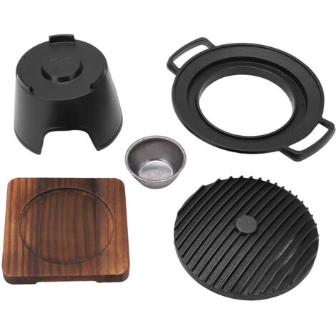Mini-Tischgrill, antihaftbeschichtet, lebensmittelecht, für 1-2 Personen, ideal für Reisen, Picknicks und Camping