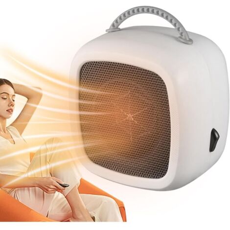 Mini-Tischheizung – PTC-Keramik-Raumheizungen mit schneller Erwärmung, leise und energiesparend, tragbare Tischheizungen für Schlafzimmer und Heimgebrauch