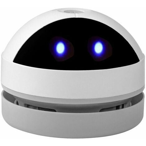 Mini-Tischstaubsauger mit USB-Ladegerät und Reinigungsbürste für Büro und Zuhause