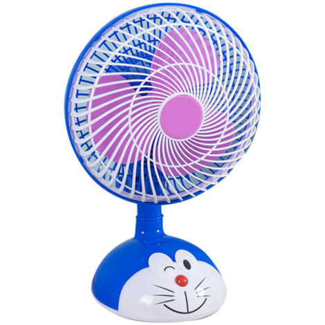 Mini-Tischventilator mit automatischer Rotation – leise und tragbar für Schlafzimmer oder Büro