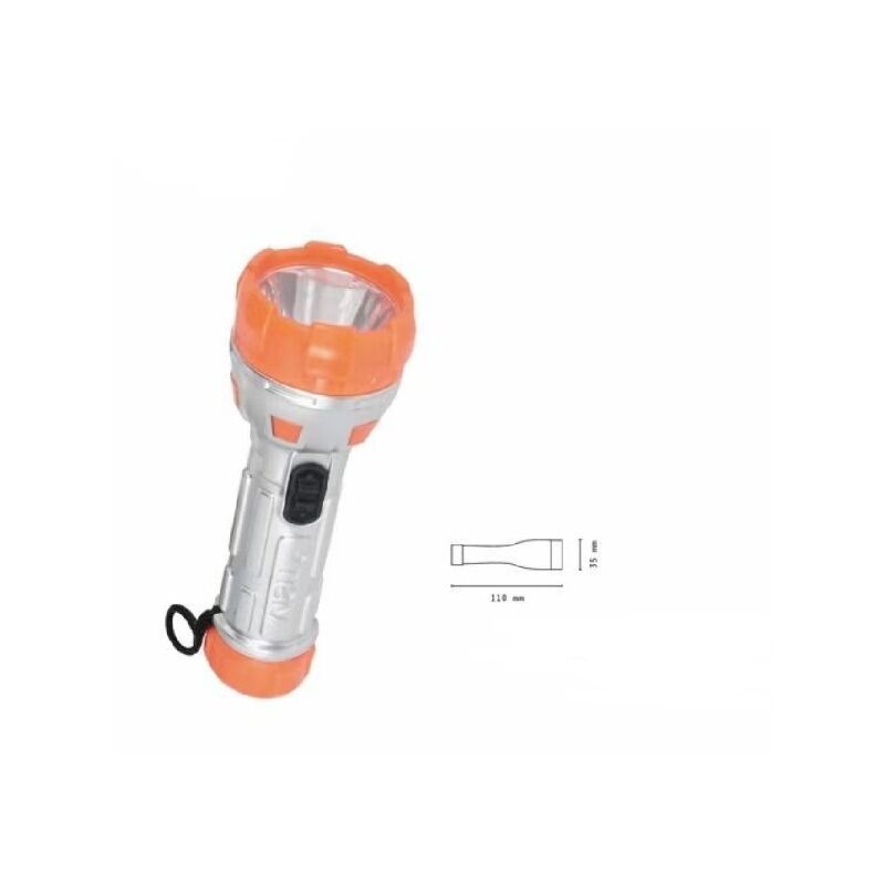 Image of Trade Shop - Mini Torcia Luce Led Tascabile Portatile Resistente Per Campeggio Casa Dt-2136