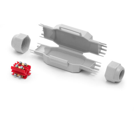 Mini torpedo aislante IP68 Littel Joint L con gel Raytech DINO 125X43X33