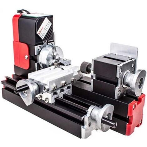 Mini tour rotatif en métal de grande puissance d'outil bricolage, moteur 20W 20000rev/min, une Machine multifonctionnelle Miniature d'ensemble -