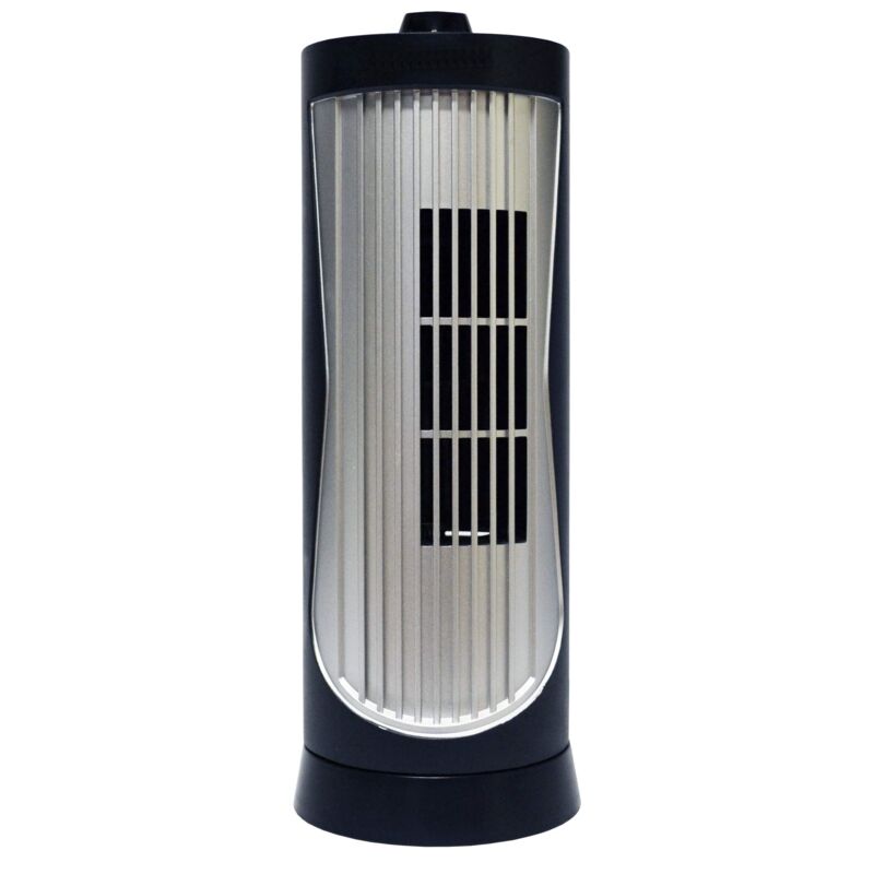 Igenix - Mini Tower Fan, Oscillating, 12 Inch, Black - DF0020