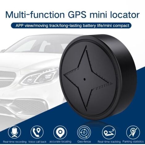 Mini traceur GPS à aimant puissant, Couverture Globale Complète Lacator GPS Avec Mic, pour moto camion enfants