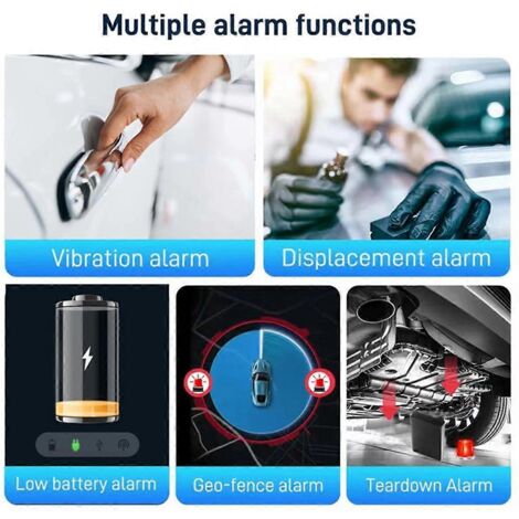Mini traceur GPS portable sans fil 4G CY02B--