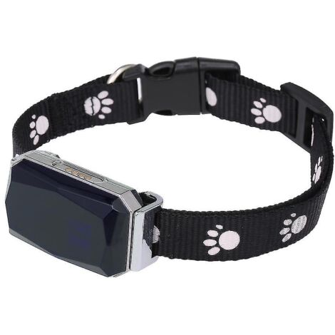 Mini traceur GPS pour animaux de compagnie (chien et chat) avec collier étanche IP67 et suivi d'activité LBS