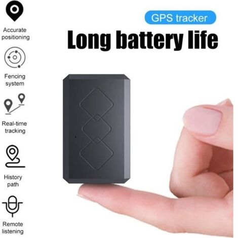 Mini Traceur GPS Tracker sans Abonnement pour Voiture Valise Moto Velo Bagage Localisateur GPS pour Enfant