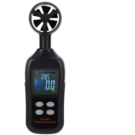 Mini-tragbares digitales Anemometer - Genaue Windgeschwindigkeitsmessung