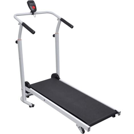 Mini Treadmill Folding 93 x 36 cm Black VSVS611161