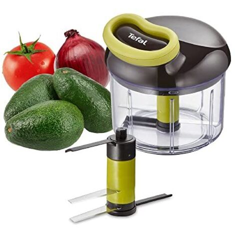 mini tritatutto manuale 900ml multicolore - K1320404 - tefal