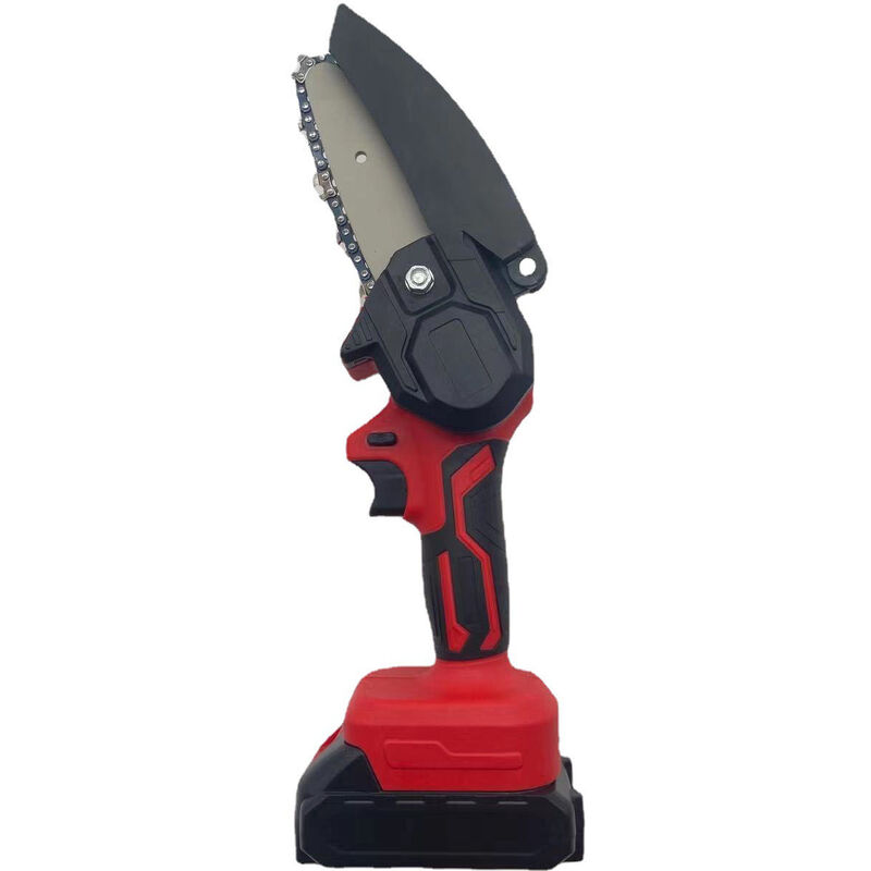 ZVD - Mini tronçonneuse à batterie sans fil 4' avec chargeur et 1 batterie pour coupe du bois et élagage des branches