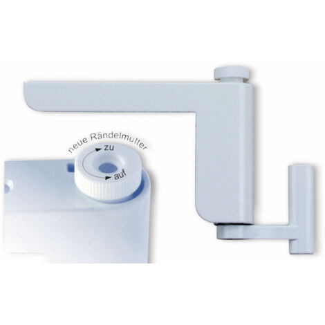 Mini-Türschließer, Clip Close, weiß