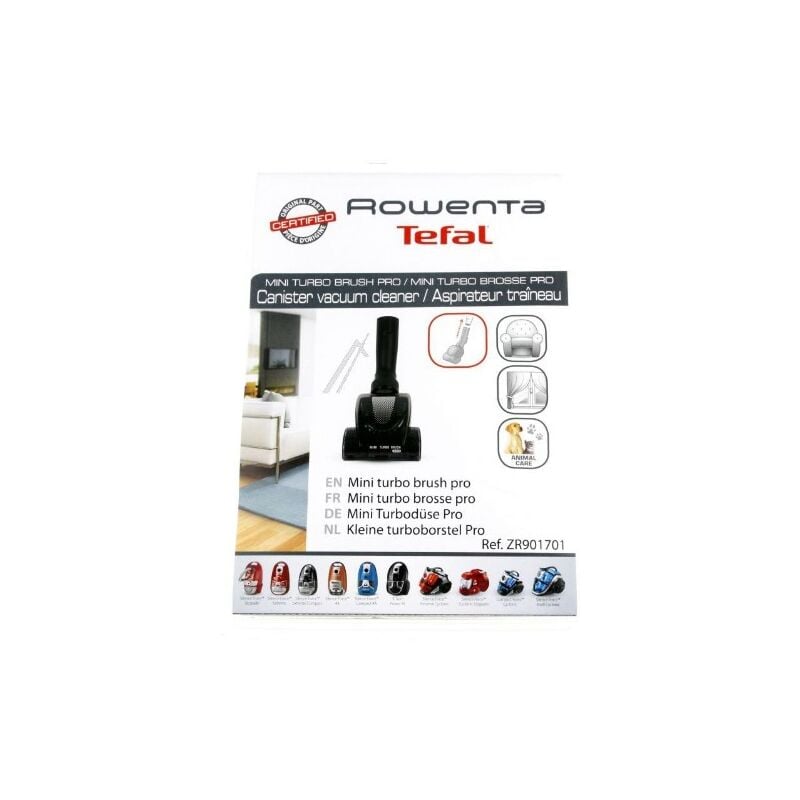 Mini turbo brosse pour Aspirateur Rowenta ZR901701