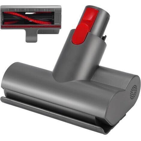 Mini Turbo Brosse pour Dyson V7, V8, V10, V11, V15 - Brosse Motorisée Antíacariens, Tête de Brosse de Remplacement pour Matelas et Tissus d'Ameublement