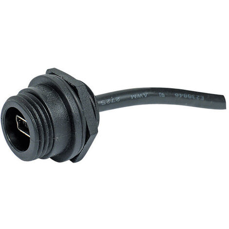 Mini-USB B-Einbaukupplung 2.0 - IP68 Buchse, Einbau PX0443 Crimpstecker PX0443 Bulgin Inhalt: 1 St.