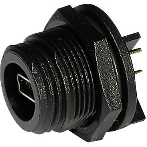 Mini-USB B-Einbaukupplung 2.0 - IP68 Buchse, Einbau PX0447 Platinenmontage PX0447 Bulgin Inhalt: 1 S